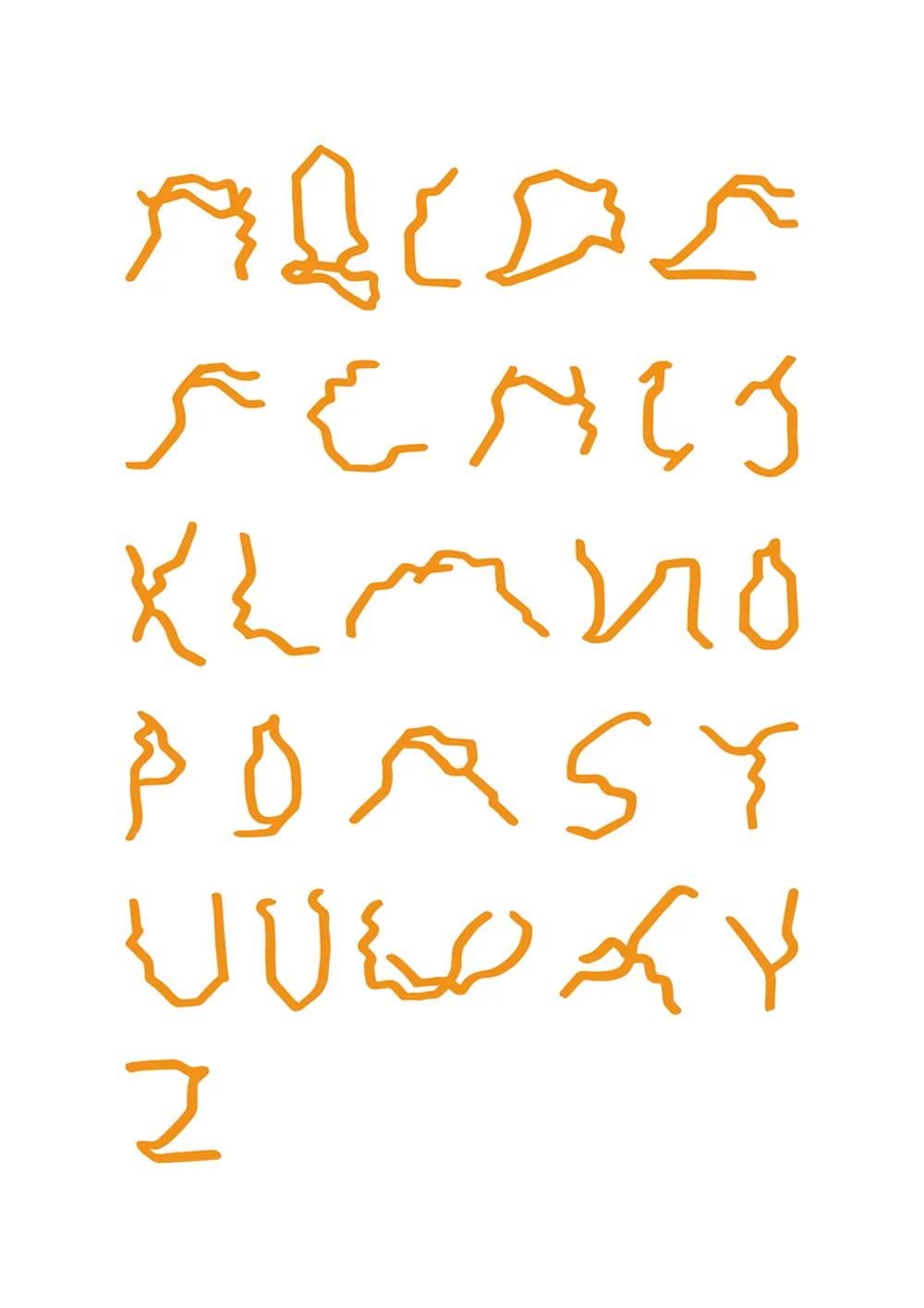 Typographie chantier métro C