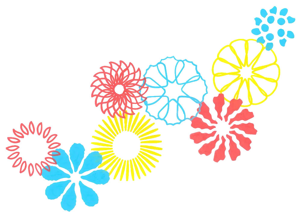 Dessin au spiro-normographe